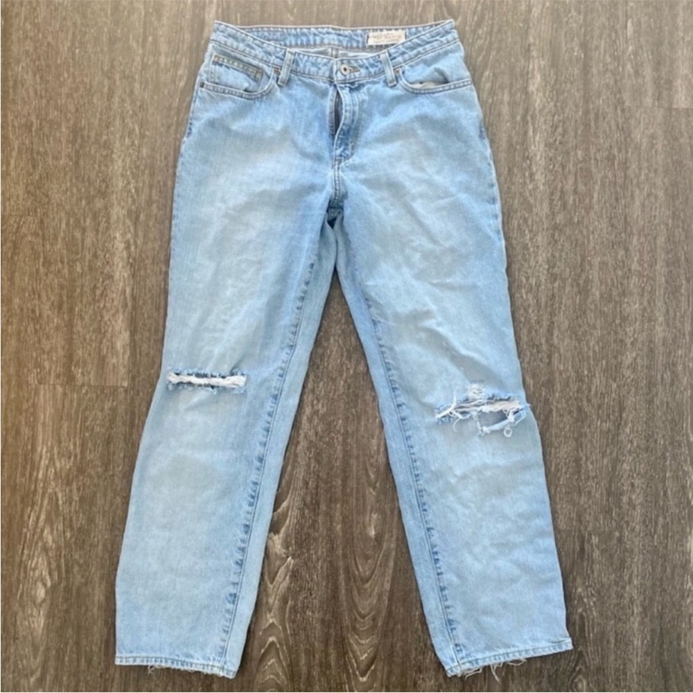Polo Ralph Lauren baggy fit distressed Saturday‎ jeans.
Size 8
